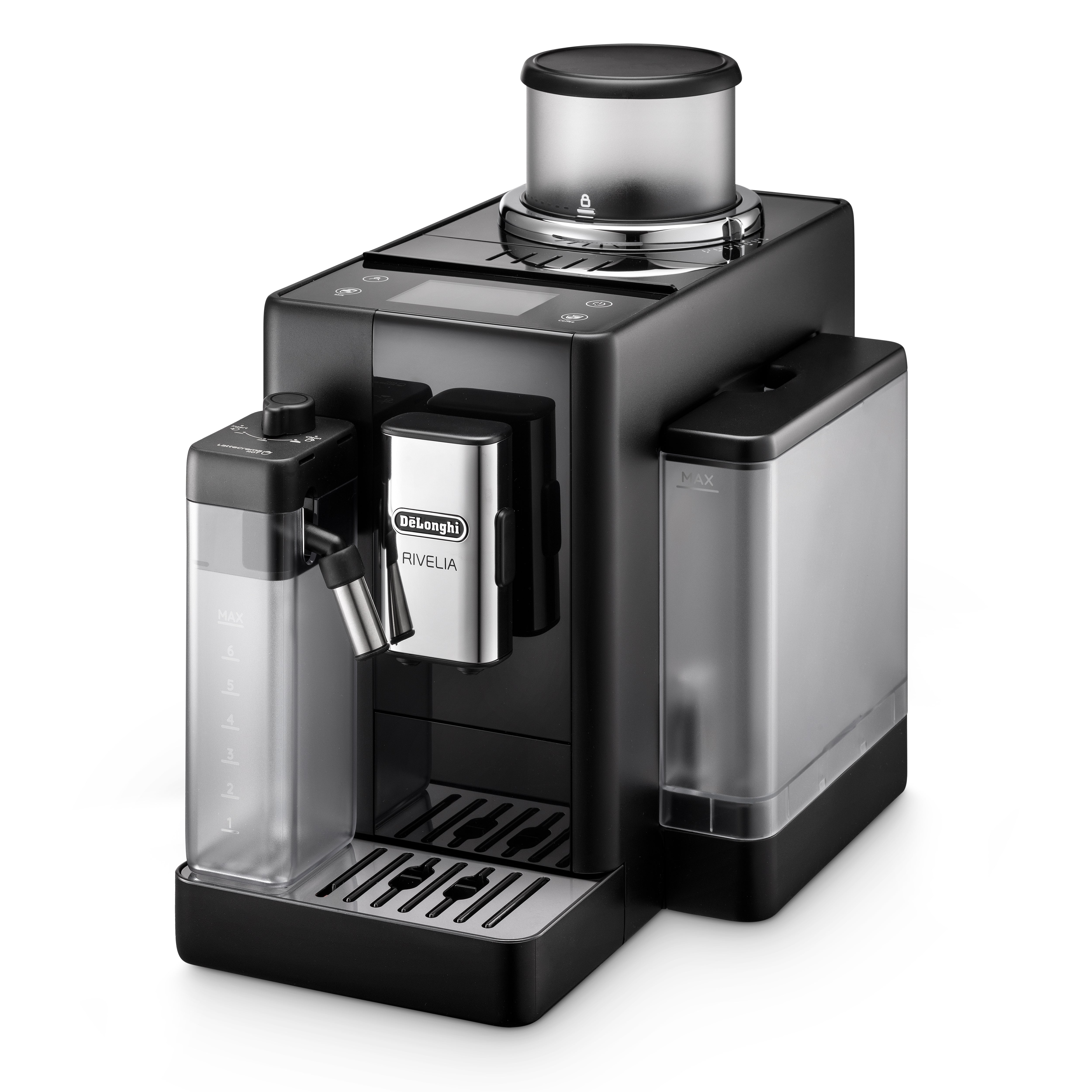 De'Longhi Rivelia – Machine Espresso Automatique EXAM44055B (noir) - EXAM44055G (gris)
