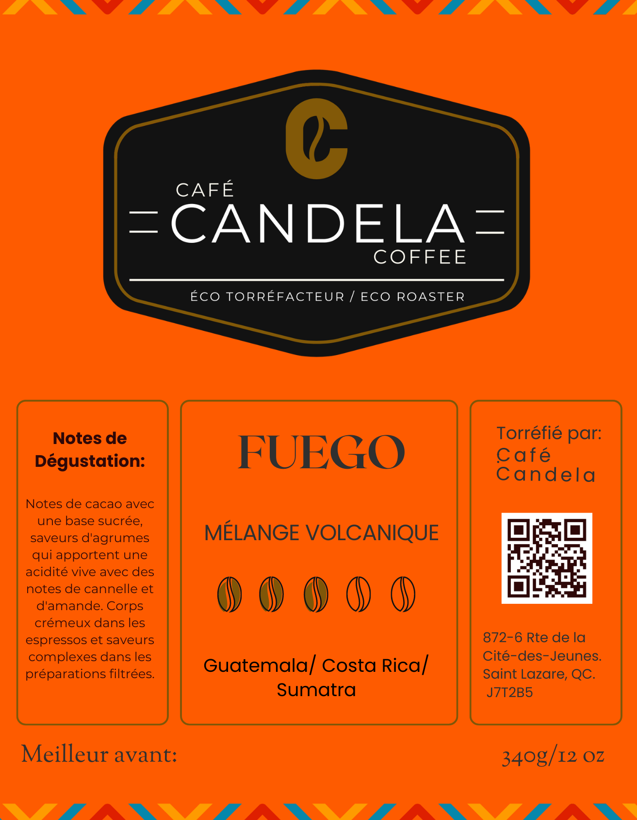 Mélange volcanique "FUEGO"