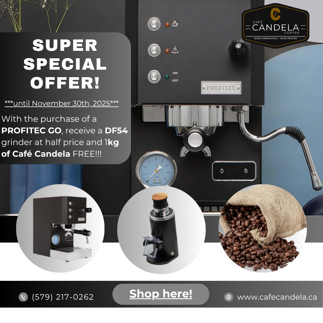 Profitec Go and DF54 coffee grinder (Combo)